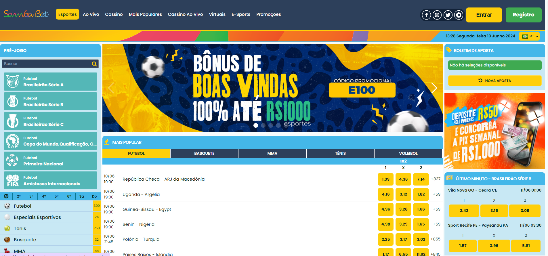 6 melhores sites de apostas esportivas do Brasil 6
